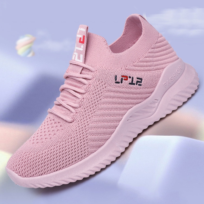 Mới Giày Thể Thao Nữ Bít Mũi Thời Trang Năng Động