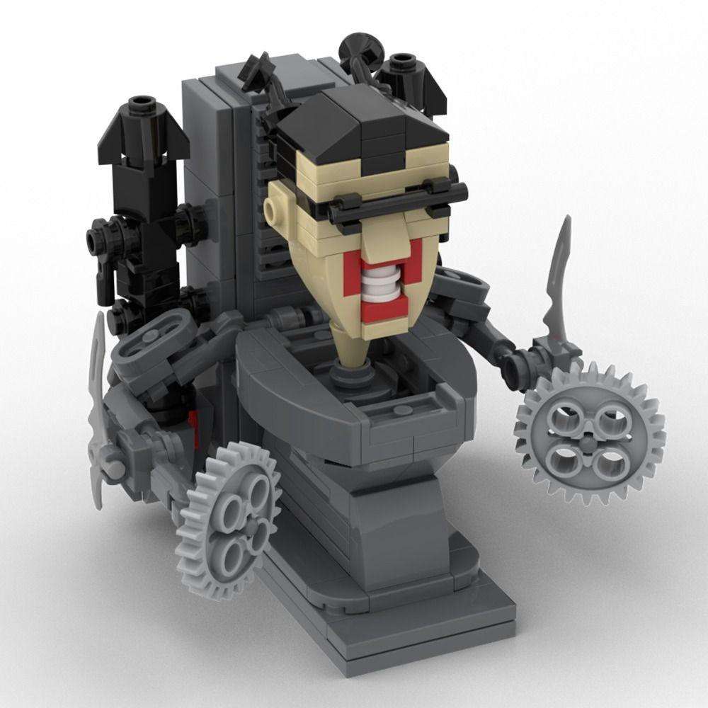 Pewany Bộ Đồ Chơi Mô Hình Người Đàn Ông Ngồi toilet skibidi Tháo Rời Siêu mới