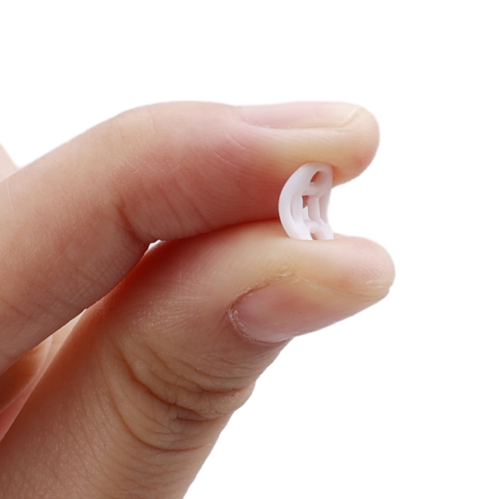 Fasters Set 30 Nút Bấm Bằng Nhựa abs Trong Suốt Chống Chói Dùng Để May Túi Xách / Áo Sơ Mi / Áo Sơ Mi diy