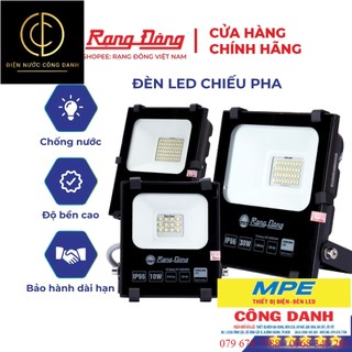 Đèn led chiếu pha rạng đông cp06 10w-50w chính hãng- bảo hành đổi mới 1 năm- 1 đổi 1