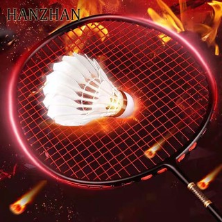 【HANZHAN】 Vợt Cầu Lông Đơn Bằng Sợi carbon Siêu Nhẹ Bền Bỉ Cho Học Sinh