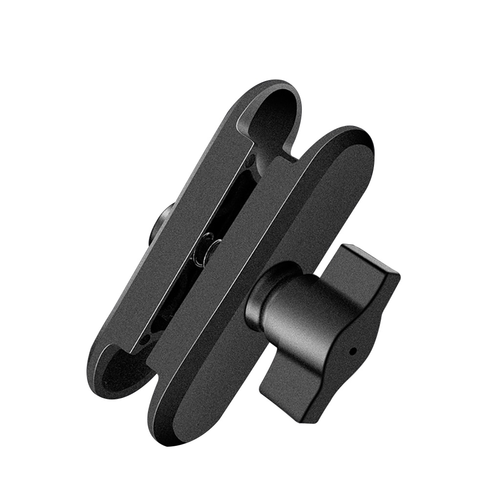 Giá Đỡ Hai Ổ Cắm 25mm / 1 inch Bằng Hợp Kim Nhôm Cho camera Xe Đạp Xe Máy