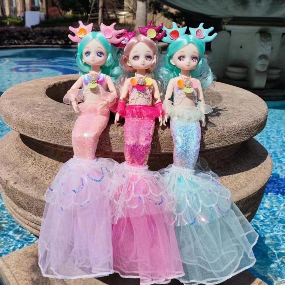 Búp Bê Nàng Tiên Cá Biết Hát 45cm Dễ Thương