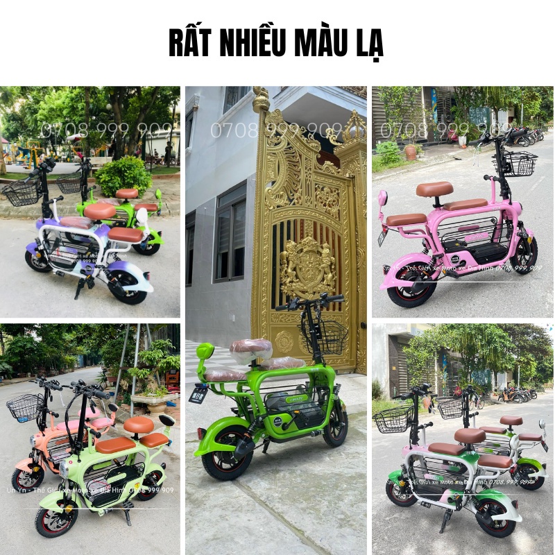 Xe điện Lihaze 3 yên dung lượng pin 15a - Xe điện Lihaze Dylex 2023