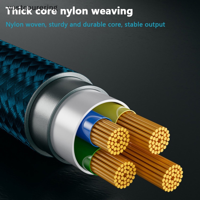 Vast Dây Cáp Sạc Nhanh 7a 100w Cho macbook iphone 15 pro max xiaomi 13 12 samsung s23 1.2m en