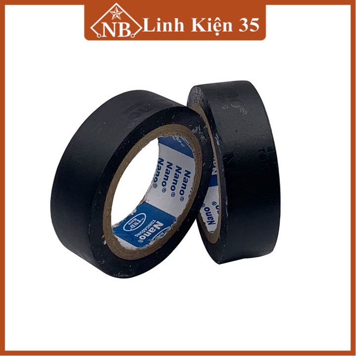 Băng dính điện nano màu đen rộng 17mm