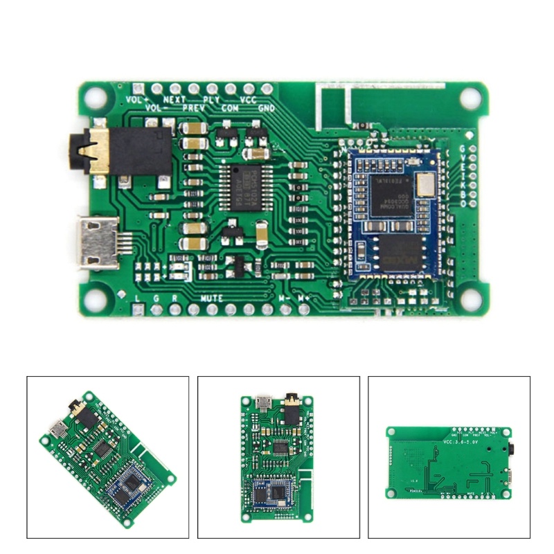 Kiki Bảng Mạch Khuếch Đại Âm Thanh bluetooth 5 0 qcc3031 3034 aptxhd Cho Loa diy