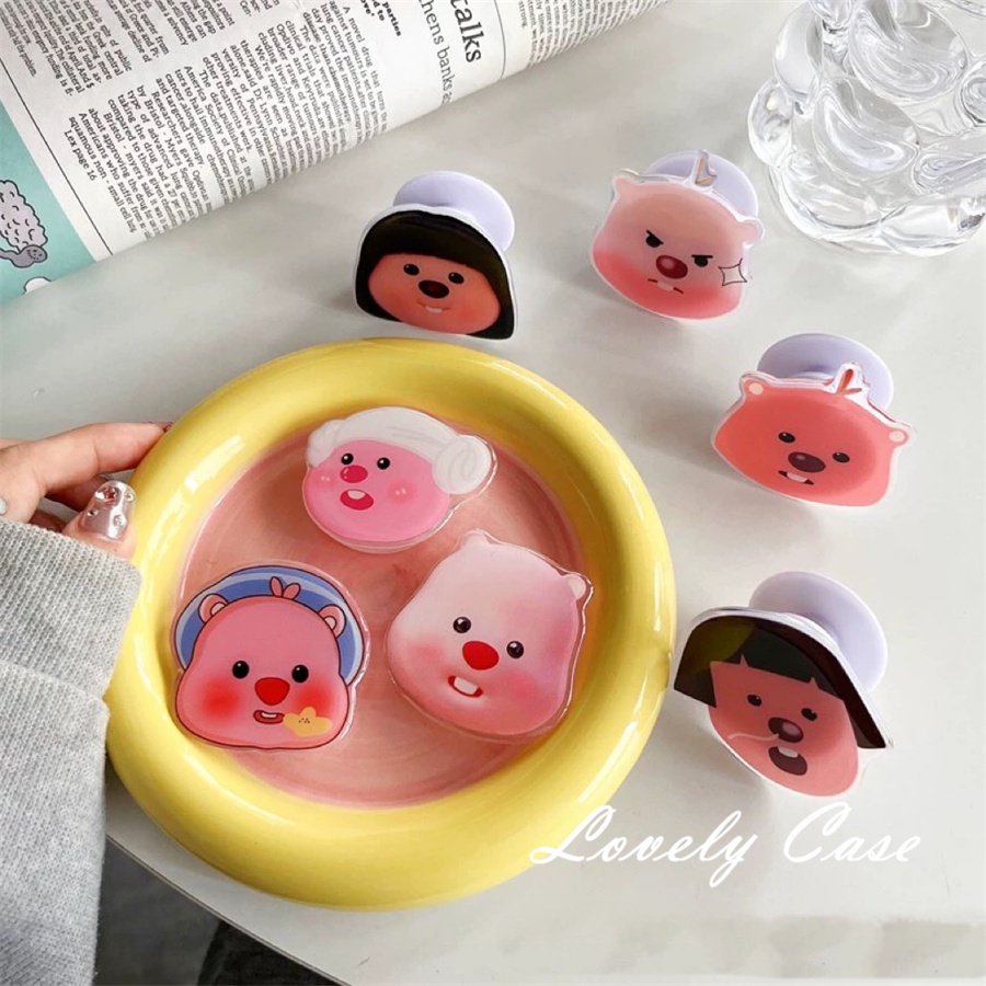 Giá Đỡ Điện Thoại Hình Búp Bê Hoạt Hình 3d Sáng Tạo