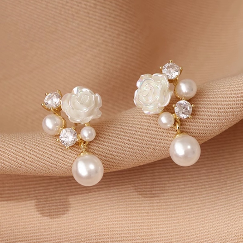 Bông Tai Thời Trang Phong Cách Hàn Quốc Thanh Lịch Dành Cho Nữ