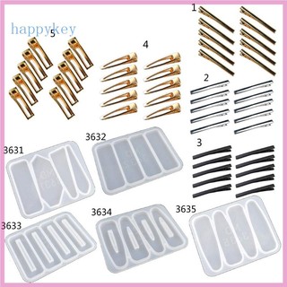 Khuôn Làm Kẹp Tóc Bằng silicone epoxy resin diy