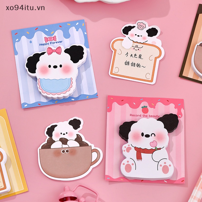 Xoitu Set 30 Tờ Giấy Dán Ghi Chú Hình Động Vật Dễ Thương Dùng Ghi Chú Lên Kế Hoạch Cho Học Sinh / Văn Phòng vn
