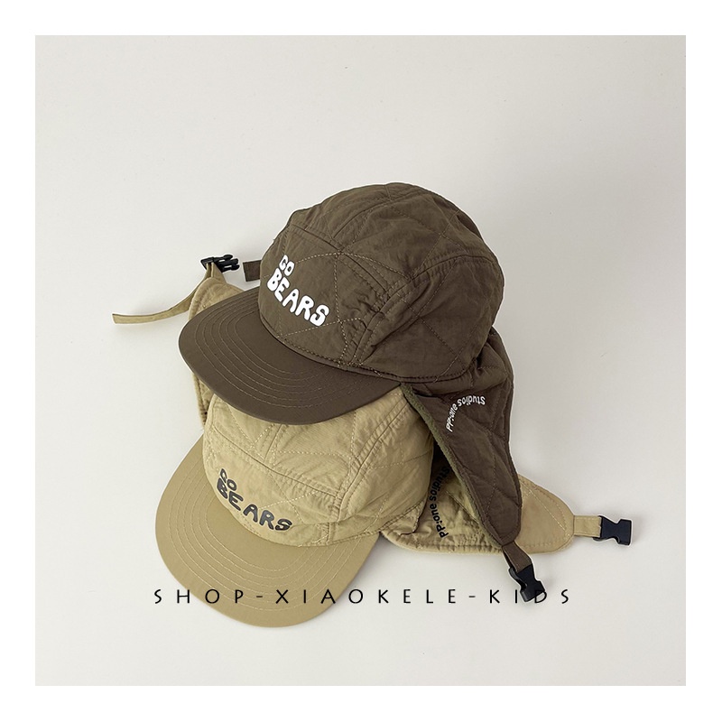 Mũ Lưỡi Trai Dày Dặn Giữ Ấm Tai Phong Cách Hàn Quốc Dành Cho Nam Và Nữ