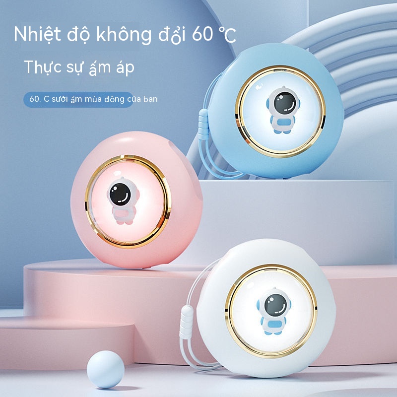 Máy Sưởi Tay Có Thể Sạc Lại Máy Sưởi Mini Di Động Máy Sưởi Điện Tự Sưởi Ấm Cho Bé Đồ Tạo Tác Sưởi Ấm Mùa Đông, Quà Tặng