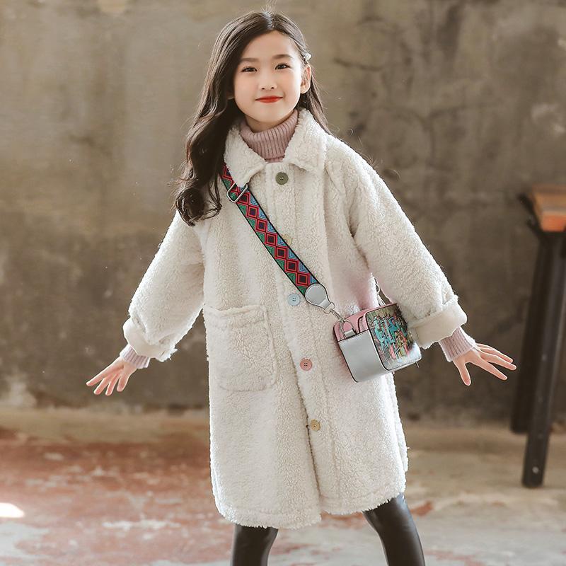 Áo Khoác Dài Trung Bình Bằng Vải Bông Dày Thời Trang Mùa Đông Hàn Quốc