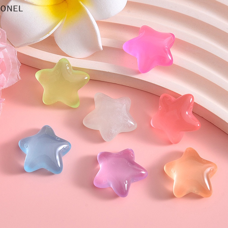 Onel Set 3 Mô Hình Ngôi Sao Dạ Quang mini Bằng Nhựa resin Trang Trí Tiểu Cảnh vn