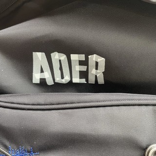 YOAU Ader Backpack Korean Brand Backpack Drawstring Design Letter Logo Printing Design Black Backpack Backpack