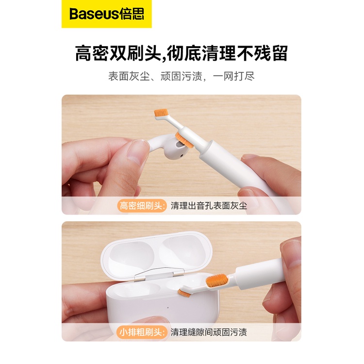 Bộ vệ sinh tai nghe điện thoại đa năng CL01 Baseus Cleaning Brush - Cao Minh Shop