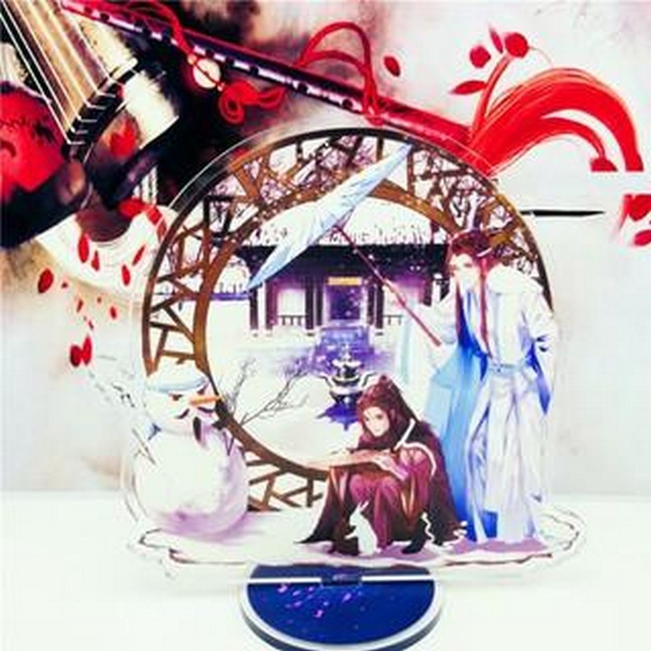 Standee Ma Đạo Tổ Sư Trần Tình Lệnh Ngụy Vô Tiện Giang Trừng Tượng Acrylic anime chibi mica trang trí trưng bày mô hình