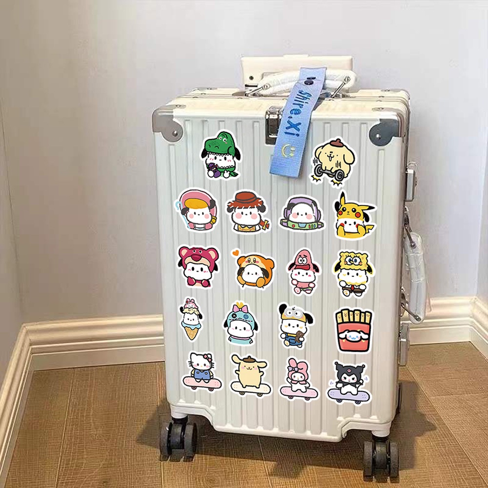 Hình Dán sanrio 100 Chiếc Dễ Thương