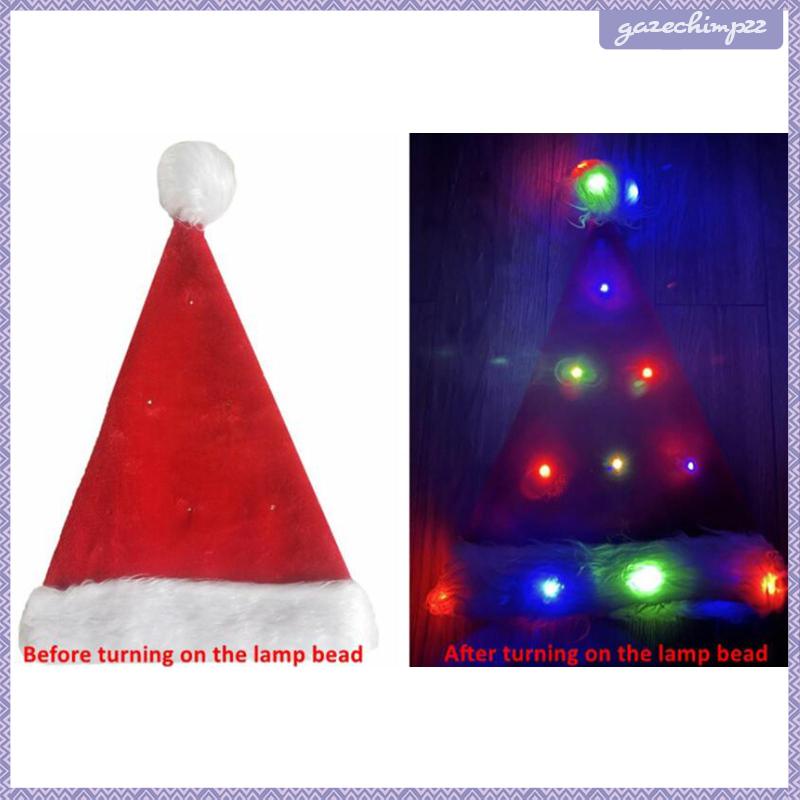 Mũ Đèn led Chiếu Sáng Từ Phụ Kiện Hóa Trang Giáng Sinh