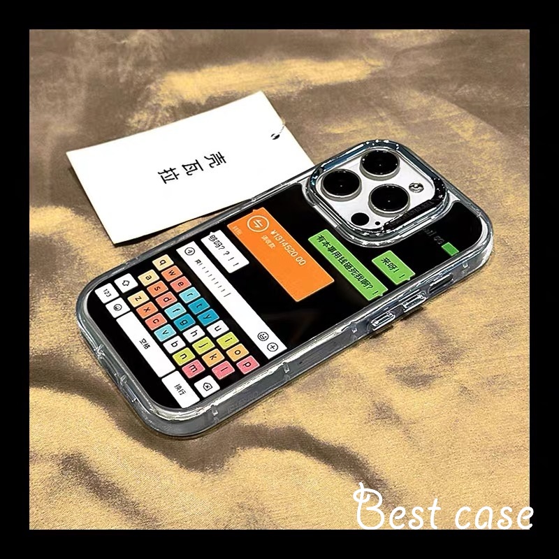Ốp Điện Thoại Họa Tiết Gương Mặt Cho iphone 11 12 13 14 15 pro max