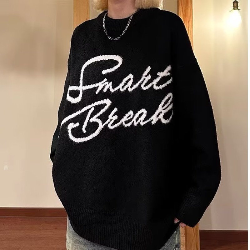 Áo Dệt Kim Tròng Đầu Tròn Kiểu Dáng Mới Cho Nam