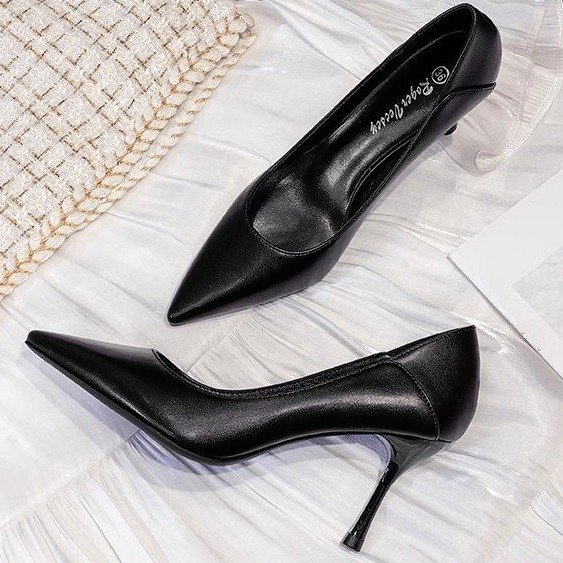 Giày Cao Gót Mũi Nhọn size 34-40 Thời Trang Thanh Lịch Cho Nữ
