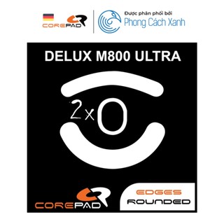 Feet chuột PTFE Corepad Skatez PRO Delux M800 ULTRA (2 bộ)