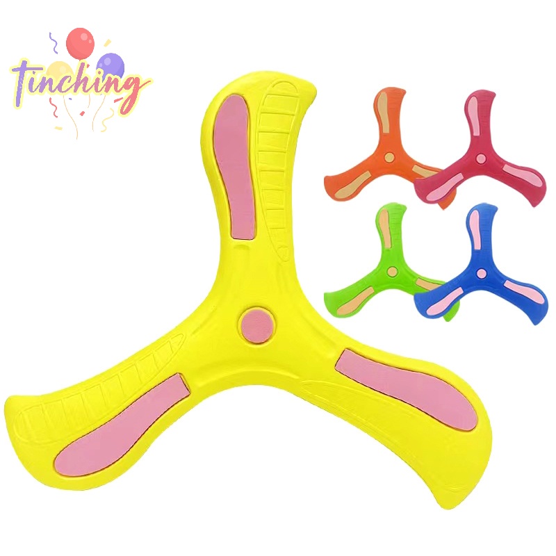 Boomerang Đồ Chơi Xếp Hình Ba Lá Chéo Mềm Mại Tương Tác Giáo Dục Sớm Cho Trẻ Em Và Người Lớn