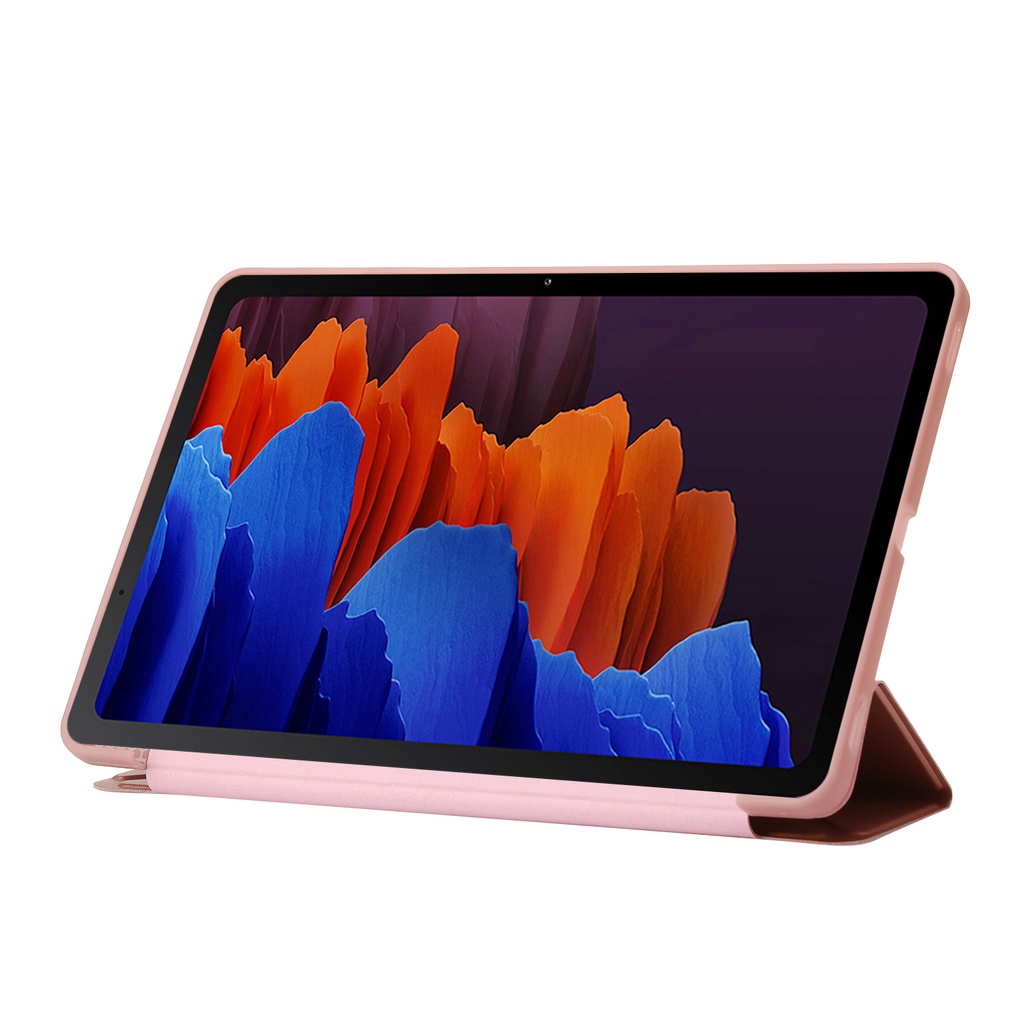 Bao Da Máy Tính Bảng Silicon Gập Ba Khúc Thông Minh Cho samsung galaxy tab s9 fe + 12.4 2023 s9 plus s9fe 10.9 wi-fi sm-J510 Ốp