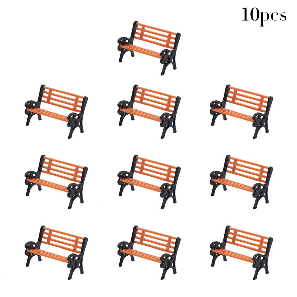 Set 10 Mô Hình Ghế Công Viên 1: 87 Chất Lượng Cao