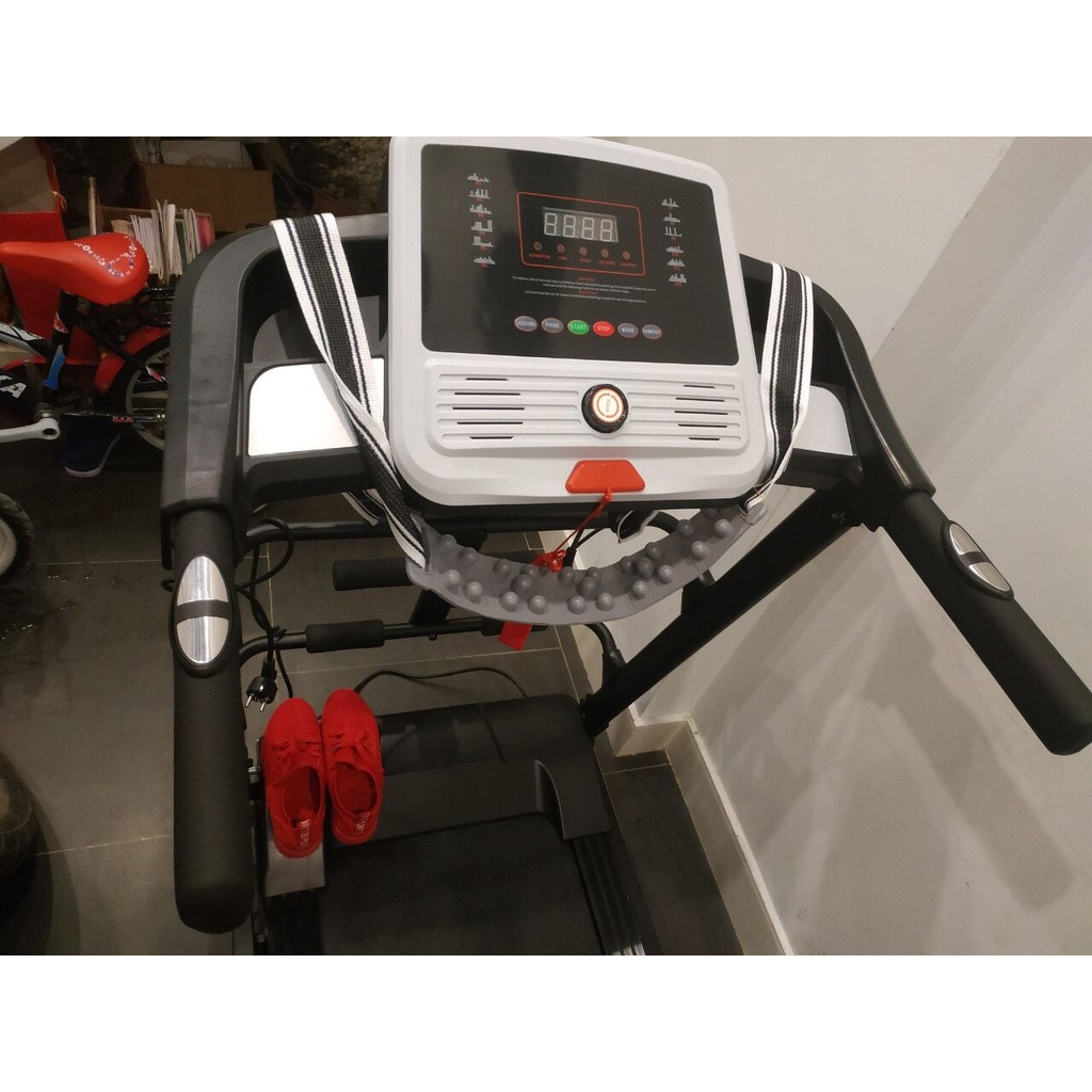 Máy chạy bộ Sport F400 Max 2023 phiên bản mới màn hình xanh, loa bluetooth mới nhât, Máy Massage