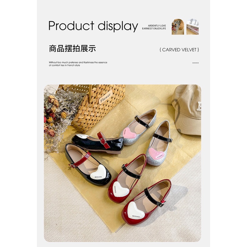 Giày Công Chúa Biểu Diễn Thời Trang Cho Bé Gái