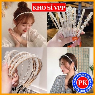 Bờm Tóc Ngọc Trai Giả Hàn Quốc Xược Tóc Băng Đô Cài Tóc E763