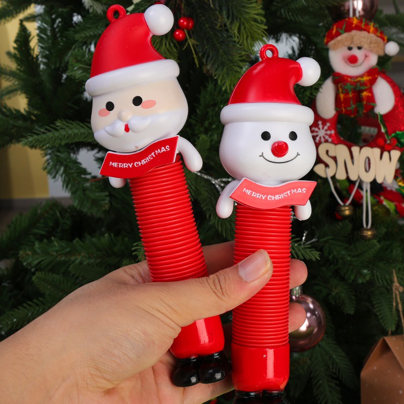 Mới Đồ Chơi Ống Kính Thiên Văn Hoạt Hình Ông Già Noel Nhiều Màu Sắc Đáng Yêu Đồ Chơi Giảm Căng Thẳng Quà Tặng Cho Trẻ Em