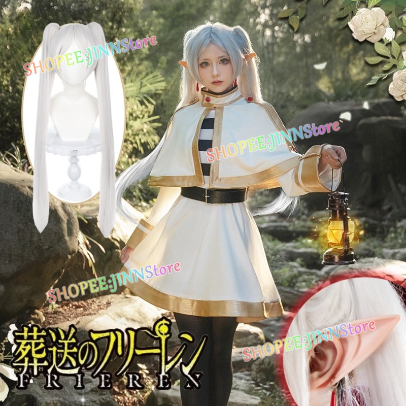 Bộ Trang Phục Hóa Trang Nhân Vật Hoạt Hình Cô Gái loli Dễ Thương + Tóc Giả