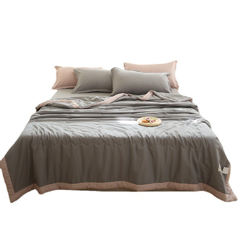 Chăn mùa hè cotton người lớn mát lạnh kích thước 2m x 2m3 dùng cho cả 4 mùa