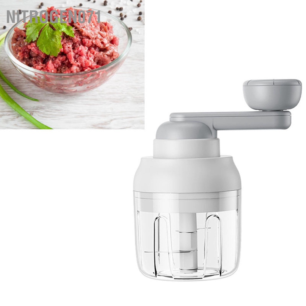 Nitrogen071 Máy Xay Tỏi Di Động Đa Năng Thực Phẩm Cho Nhà Bếp Gia Đình Nấu Ăn Ngoài Trời