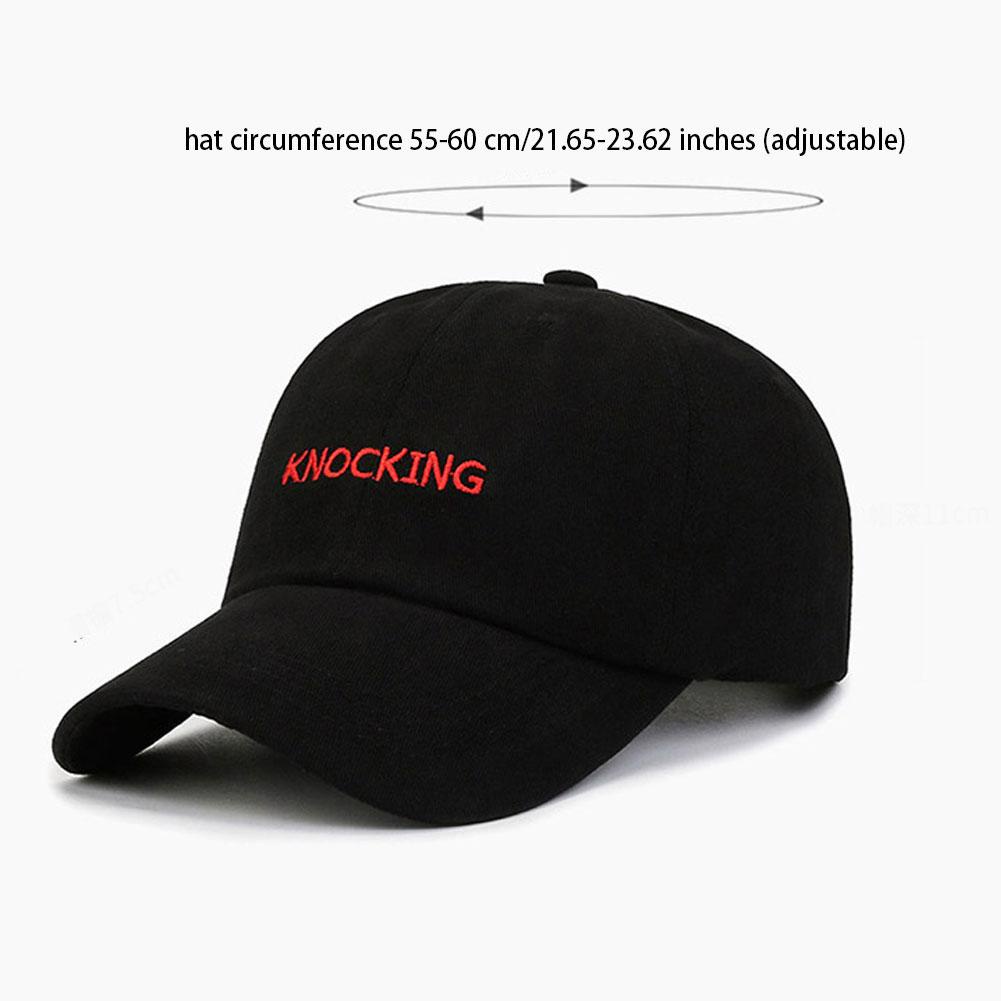 Mũ Lưỡi Trai Màu Trơn Thêu Chữ Thời Trang Hàn Quốc b5t2