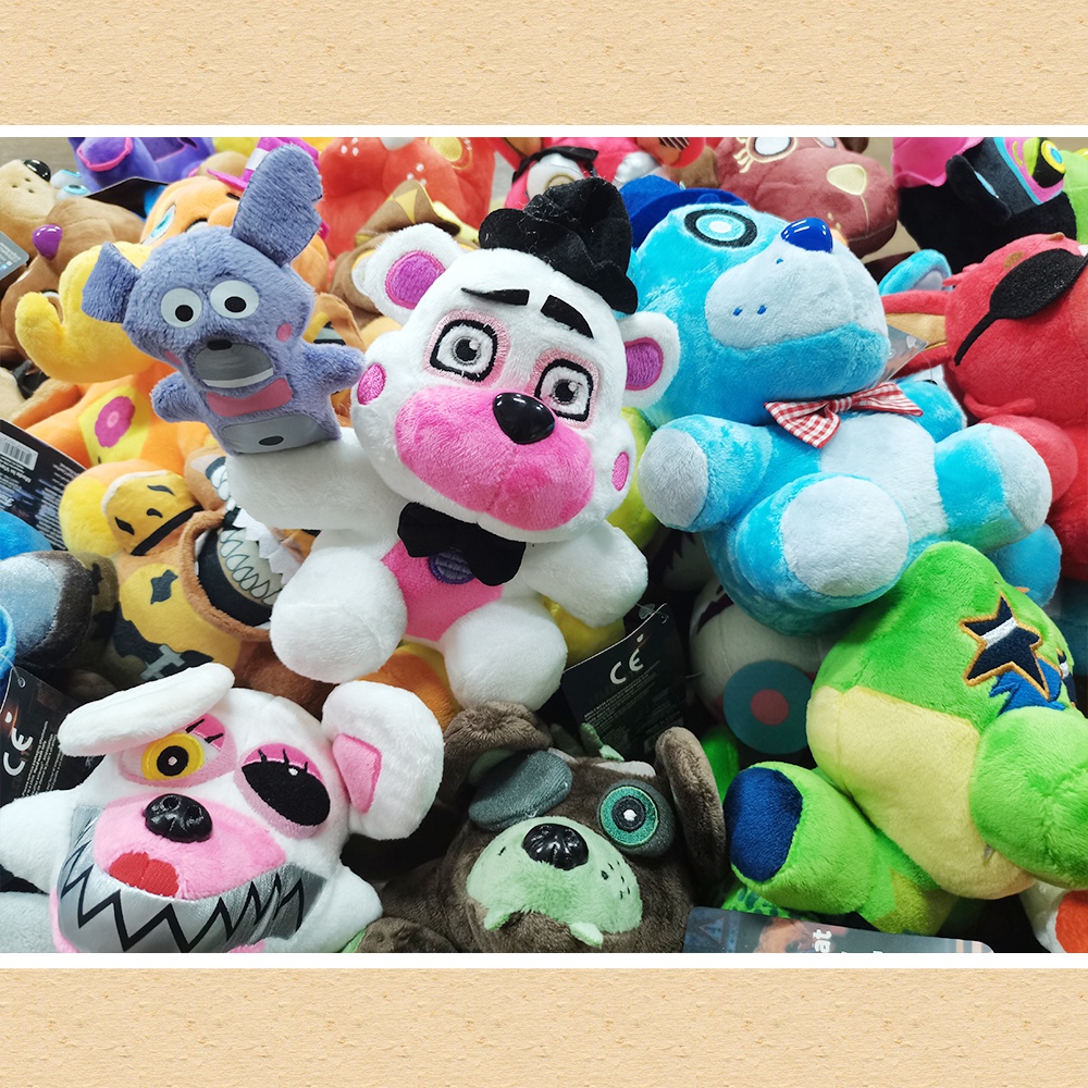 Thú Nhồi Bông Hình Chú Cáo Hoạt Hình five night at freddy fnaf Kích Thước 18Cm