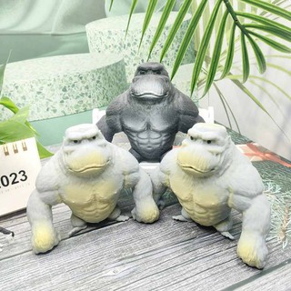  Gorilla Decompression Tool Elastic Gorilla Monkey Toy Decompression Squeeze 