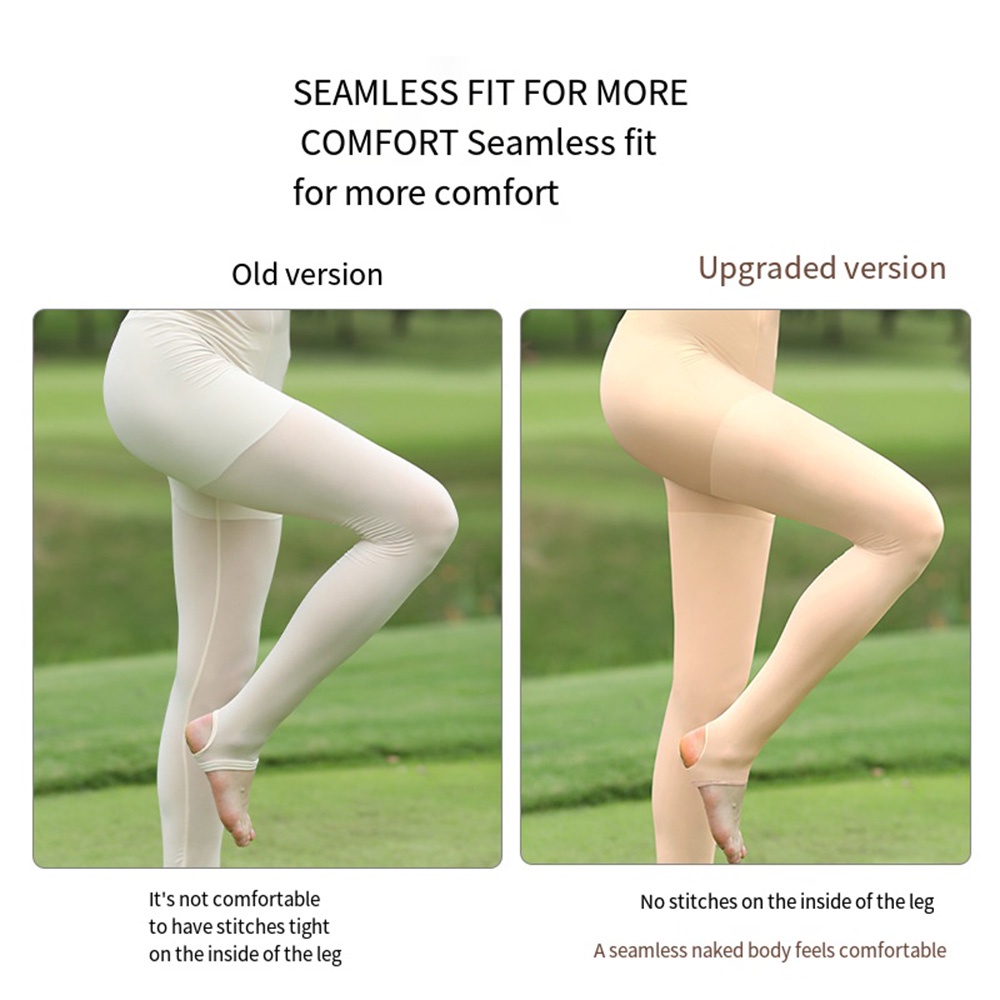 Pgm Quần Tất Lụa Chống Nắng Không Đường May Mặc Đi Chơi golf Mùa Hè Thu Cho Nữ