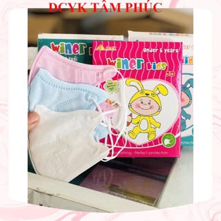 Khẩu trang 3d cho bé winer kids - hộp 10 cái