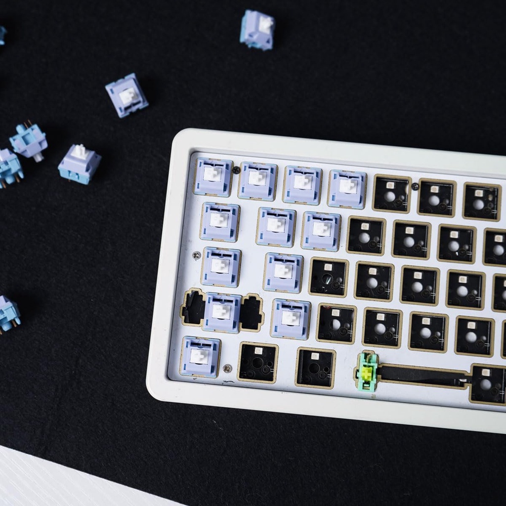 Bộ Công Tắc Lên Men Tuyến Tính ktt blueberry v2 5 Chấu Chuyên Dụng Cho Bàn Phím Cơ Chơi Game