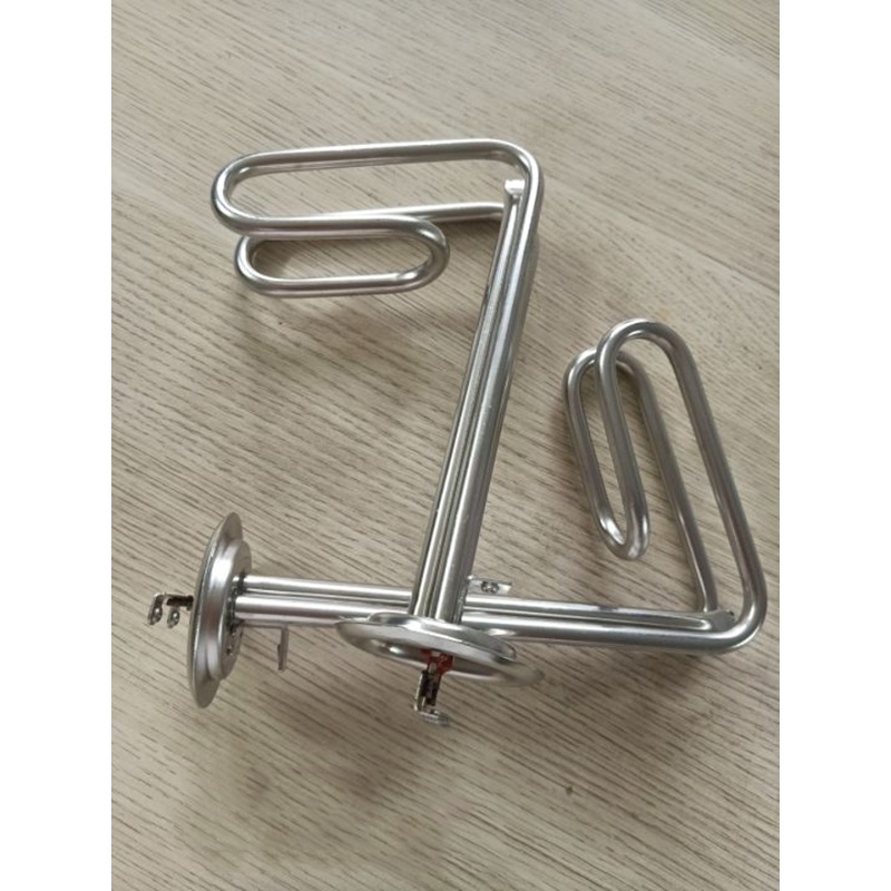 Sợi đốt bình nóng lạnh Rossi cong chữ L 15 lít - Thanh đốt bình nóng Rosi Thanh đun bnl Rossi hàng Xịn