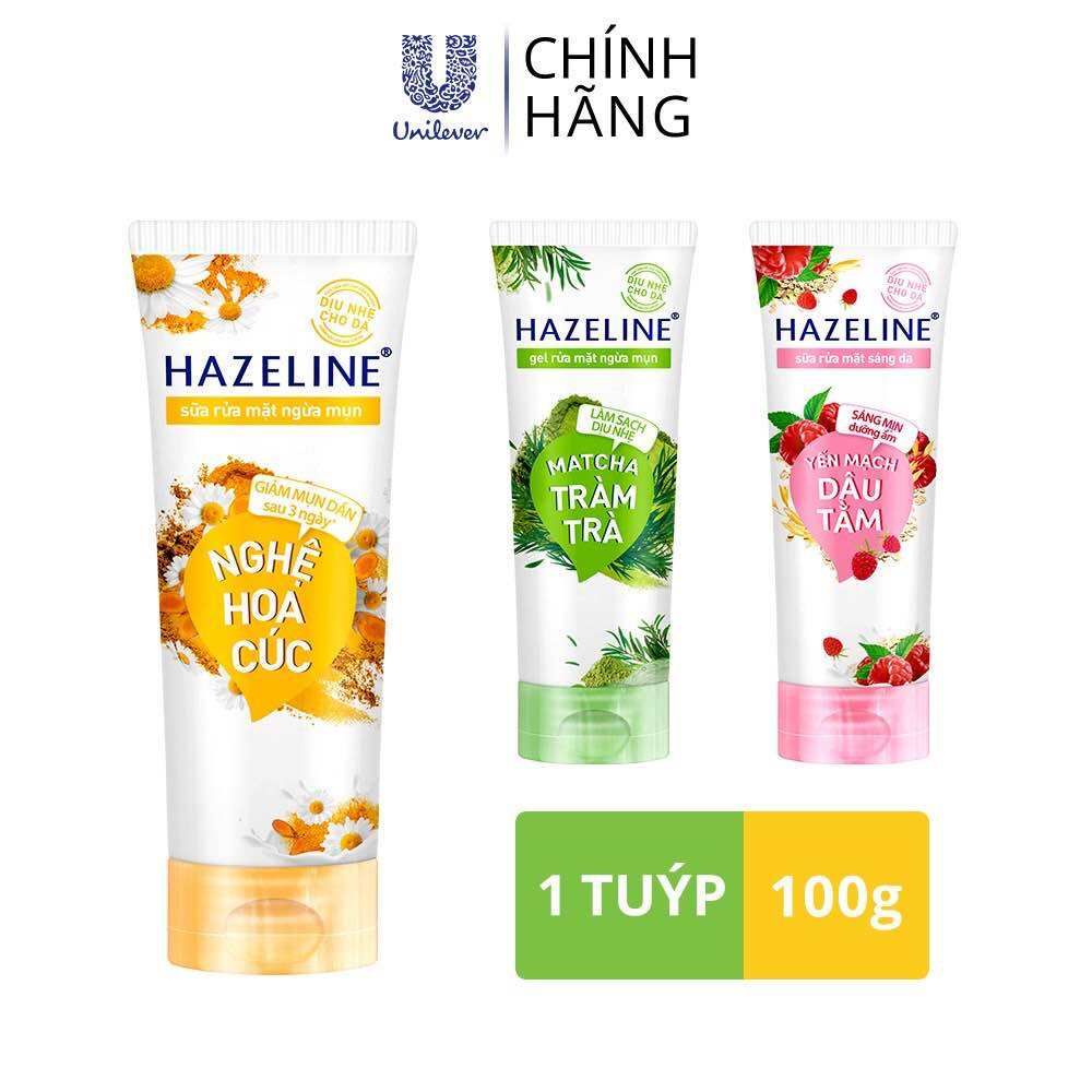 Sữa rửa mặt Hazeline 100g