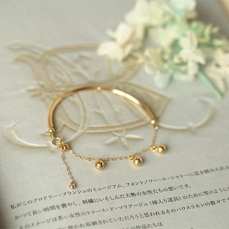 Ba Quả Cầu Vàng, Nửa Vòng Tay, Nửa Vòng Tay, Quà Tặng Người Yêu Mùa Hè Cao Cấp Ban Đầu