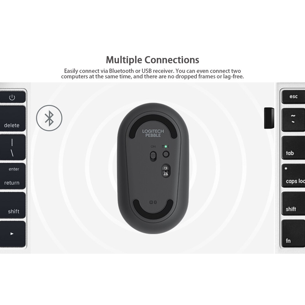 Chuột bluetooth Không Dây logitech Poeble m350