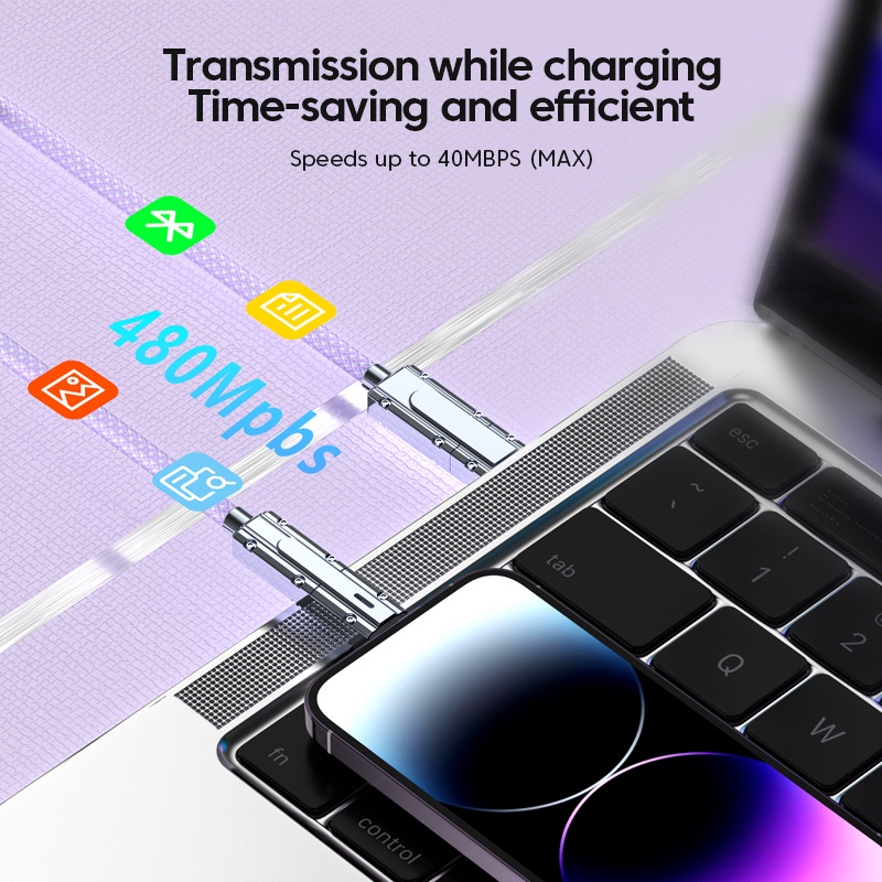 Dây Cáp Sạc 100w 2 Trong 2 usb type c Cho ip 15 pd 100w 6 Trong 1 huawei xiaomi sam