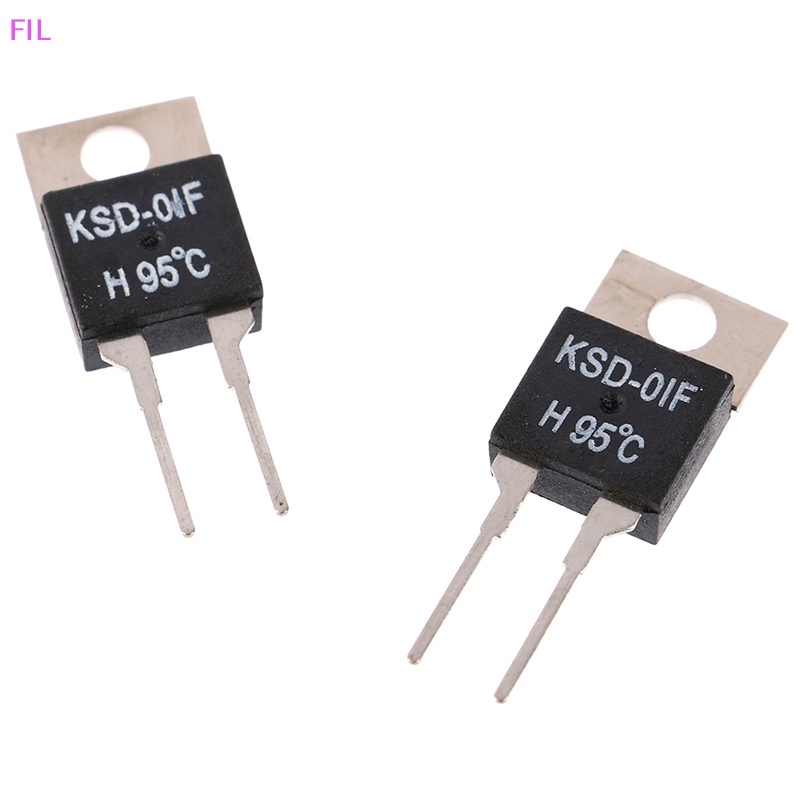 FIL 2 Cái Bình Giữ Nhiệt Cảm Biến Nhiệt Độ Mở KSD-01F 95 Degc